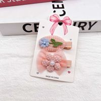 YANE dernier ensemble d'épingles à cheveux pour enfants belle fleur et conception de pince sans trace sans pinces à cheveux