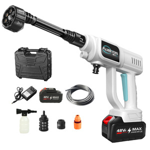 Idropulitrice Wireless <span class=keywords><strong>per</strong></span> Auto 30 Bar in ABS e Rame Bianco/Nero/Arancione - Product Image 6