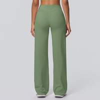 Pantalon de yoga ample et respirant à jambe large, confortable toute saison, leggings évasés à jambe large, évacuation de l'humidité