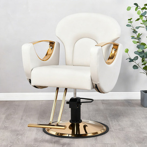 Salon Barber <b>Chair</b> with Custom PU <b>Leather</b> 360 Degree Rotation & Height Adjustable for Salon Commercial Use - Product Image 5