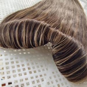Extensioni per <span class=keywords><strong>Capelli</strong></span> Umani Vergini di Qualità Premium con <span class=keywords><strong>Clip</strong></span> a Ragno, Cuticole Completamente Allineate - Product Image 5