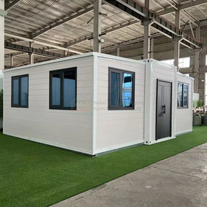 Maisons préfabriquées Maison pliante préfabriquée <span class=keywords><strong>Conteneur</strong></span> <span class=keywords><strong>par</strong></span> ensemble 20 pieds 40 pieds Double Wing Extension Room - Product Image 3
