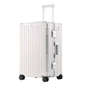 Ensemble de bagages durs PC couleur unie à la mode avec porte-gobelet <span class=keywords><strong>valise</strong></span> à main USB Charge coffre sac à bagages - Product Image 2