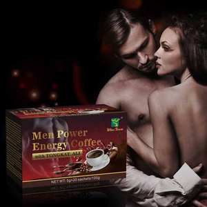 Café Instantâneo Energético com Cafeína para Homens, com <span class=keywords><strong>Maca</strong></span> Preta e Sabor Neutro em Caixa - Product Image 1