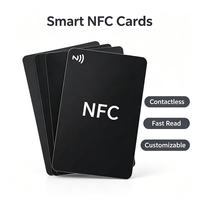 Individuelle NFC-Karte mit Eigenem Logo-Druck QR-Code NFC-Chip PVC Smart Card für Zugangskontrolle Mitgliedschaft Zahlung Geschäftliche Nutzung