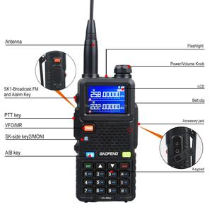 Radio Portátil Baofeng UV-5RH, 999 Canales, Tipo-C, 10W, GMRS, Radios Bidireccionales con Carga USB, Walkie Talkie Analógico BFUV-5RH - Product Image 2