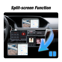 Decodificador Inalámbrico Carplay, Adaptador de Duplicación de Pantalla de Teléfono Android Auto, Plug and Play para Mercedes GLK 2008-2011 NTG 4.0