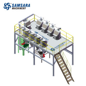 Tự động bột công thức định lượng phụ gia định lượng định lượng hệ thống 7-Component PVC phụ liệu định lượng máy - Product Image 3