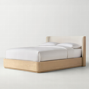 OSLO doppio telaio <span class=keywords><strong>letto</strong></span> in rovere francese in <span class=keywords><strong>legno</strong></span> massello dalla cina RH Factory Direct-RH Oslo tessuto <span class=keywords><strong>letto</strong></span> - Product Image 5