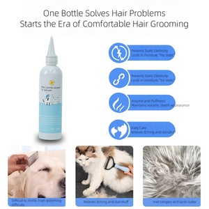 USMILEPET Etiqueta Privada champú mascota peine Leave-In suero planta extracto suaviza desenreda sin agua sin enjuague espuma <span class=keywords><strong>para</strong></span> perros <span class=keywords><strong>gatos</strong></span> - Product Image 3