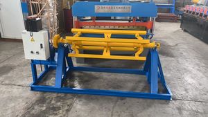 Cuộn hình thành máy cuộn dây cuộn 5 tấn thủy lực <span class=keywords><strong>decoiler</strong></span> với tải xe - Product Image 4