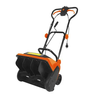 VERTAK 1300W electric snow removal tool snow up to 6m walk behind mini hand held snow blower for sale