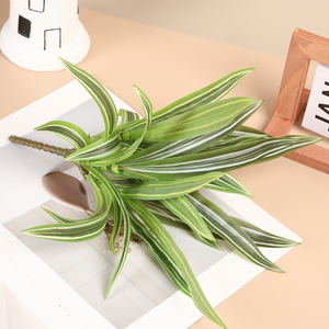 Foglie Artificiali in Vaso, <span class=keywords><strong>Piante</strong></span> Ornamentali di Lusso per Casa e Giardino, Grandi <span class=keywords><strong>Piante</strong></span> Succulente Finte per Pareti e Tende <span class=keywords><strong>da</strong></span> Sole - Product Image 3