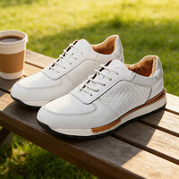 Chaussures de sport décontractées pour hommes à prix de gros, semelle souple, respirantes, à lacets, confortables