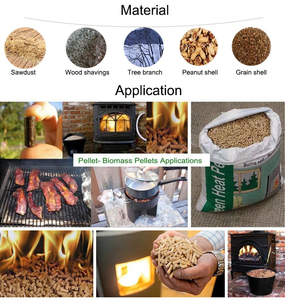 Machine à granulés de biomasse faisant de petits granulés pour poêle de patio machine à granulés de bois verticale à filière plate - Product Image 3