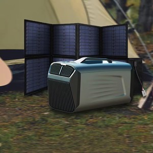 Climatiseur portable, refroidissement uniquement, utilisation extérieure, 5200 BTU, 1500 W, quatre modes, drainage intelligent de l'eau, climatiseur portable gratuit - Product Image 4