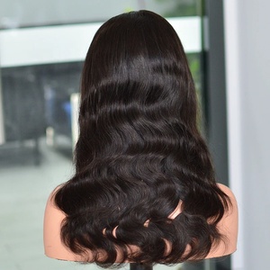 Pelucas de Cabello Humano con Ondas Suaves y Encaje Completo, Pelucas de Encaje HD Transparente Invisible para Mujer, Pre-Desplumadas, Nudos Decolorados con Cabello de Bebé - Product Image 1