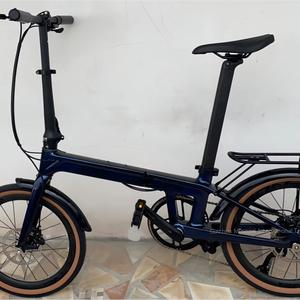 Vélo pliant en fibre de carbone de 20 pouces pour <span class=keywords><strong>M2000</strong></span> 9 vitesses, frein à disque hydraulique MT200, léger, pour adulte, pour les trajets en ville - Product Image 1
