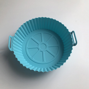 Revêtement pliable réutilisable en <span class=keywords><strong>silicone</strong></span> pour friteuse à air, qualité alimentaire, antiadhésif, panier pour friteuse à air, résistant à la chaleur, plaque de cuisson pour four - Product Image 6