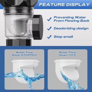 Lavabo Empotrado Moderno en Oferta, Manguera de Desagüe Retráctil Cromada, Fácil de Limpiar - Product Image 4