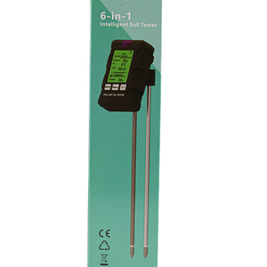 高品質6 in 1多機能デジタル温度pH保湿土壌テスター塩分検出電気伝導性 - Product Image 4