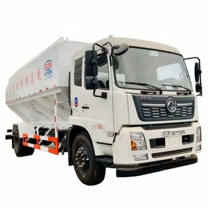 Dongfeng Camion d'alimentation pour animaux de 12 tonnes 4x2 Diesel Garin Camion de transport en vrac pour le bétail de volaille de ferme - Product Image 1