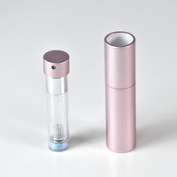 Atomiseur de parfum en aluminium rechargeable à visser, différentes couleurs, format voyage portable, 8 ml, 10 ml, flacons de parfum vides à visser