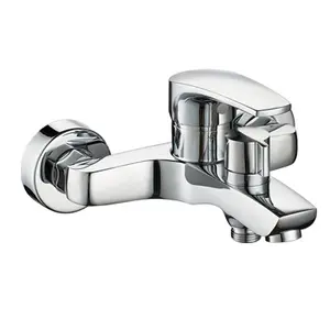 Torneira do banheiro Single Handle Square Bath Mixer Latão Bath Tap Sanitary Ware Fabricante