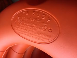 SOLAS certificato 4.3kg arancione HDPE salvagente ad alta visibilità attrezzature <span class=keywords><strong>Marine</strong></span> salvavita per navi imbarcazioni - Product Image 5