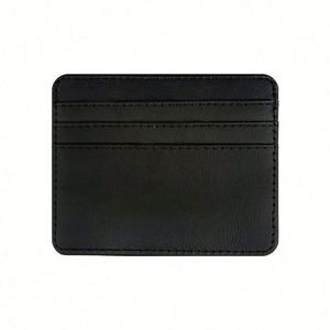 Portefeuille fin unisexe de qualité supérieure, logo personnalisé, cuir PU, organisateur multi-cartes avec porte-cartes pour une utilisation quotidienne professionnelle pour hommes et femmes - Product Image 5