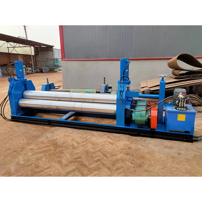 Hydraulic 3 axis Steel Plate Rolling