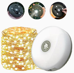Guirlandes lumineuses LED portables rechargeables par USB avec base magnétique, étanches, multi-modes, pour tente extérieure et situations d'urgence - Product Image 1