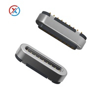 Connecteur magnétique en laiton personnalisé à 9 broches, chargeur à broche Pogo à une rangée pour humidificateur et éclairage LED, bornes personnalisées en usine