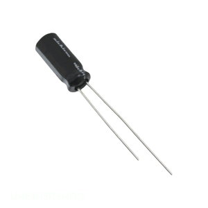 ตัวเก็บประจุแบบมีรู UHE1H3R3MDD 3.3 uF 20% 50V ตัวเก็บประจุแบบมีรัศมี th 3.3 uF - Product Image 1