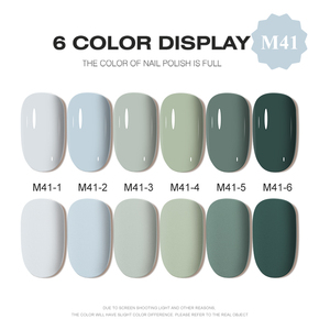 AILANUO - Mayorista Profesional de Esmaltes de Gel en China, Juego de 6 Colores en Caja, Esmalte de Uñas de Gel UV Personalizado, Suministros para Técnicos de Uñas de Marca Privada - Product Image 2