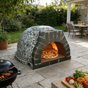 Forno per Pizza a Legna Moderno in Stile Arabo per Pane Pita - Product Image 1
