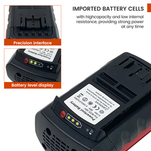 Batería de Repuesto BOS36A Compatible con <span class=keywords><strong>Bosch</strong></span> de 36 V, Apta para Herramientas Eléctricas Inalámbricas BAT810 BAT836 BAT840 BAT840D GBH36VF-Li - Product Image 5