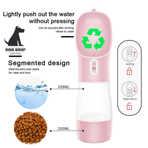 In Stock High-Capacity Pet Water Cup 2-in-1 Portable Pet Water <b>Bottle</b> Plastic Travel <b>Drinking</b> <b>Bottle</b> for <b>Dogs</b> Outdoor Walking - Product Image 6