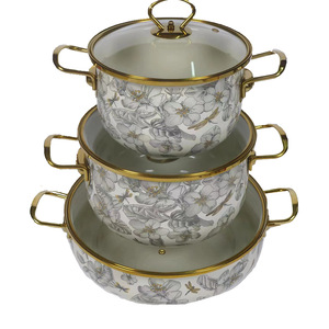 Juego de 3 Ollas de Gran Capacidad Multifuncionales de 20CM+24CM+30CM para Sopa, Mariscos <span class=keywords><strong>y</strong></span> <span class=keywords><strong>Guisos</strong></span> - Product Image 4