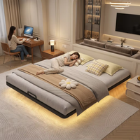Vente directe usine – Matelas double épais et écologique, finition peinture cuite, stabilité accrue, sommier renforcé, lumière chaude