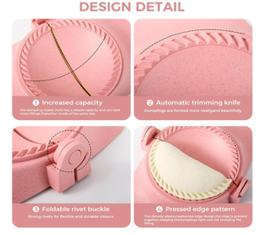 Máquina Multifuncional <span class=keywords><strong>para</strong></span> Hacer <span class=keywords><strong>Empanadas</strong></span>, Pierogi, Wonton, Galletas, Tartas, Cortador Manual de <span class=keywords><strong>Empanadas</strong></span>, <span class=keywords><strong>Molde</strong></span> <span class=keywords><strong>para</strong></span> Pastelería Frita - Product Image 5