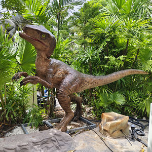 Modelo de mini campo de golf de dinosaurio Velociraptor Animatronic de tamaño real para parques temáticos de interior/exterior y centros comerciales - Product Image 2