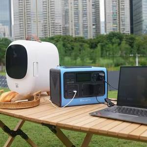 Pour <span class=keywords><strong>Bluetti</strong></span> 700W centrale électrique Portable extérieur solaire Charge rapide AC DC 5V 12V 110V 220V sortie batterie au Lithium-Ion MPPT - Product Image 3