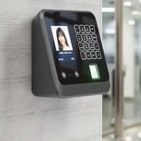 JINGXIN Machine de Présence à Reconnaissance Faciale, Code QR, Mot de Passe, Empreinte Digitale et Palmprint, Configuration Multi-Langues