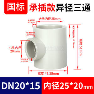 ข้อต่อพลาสติกเชื่อมร้อนแบบลดขนาด Rongsheng PPH สำหรับระบบประปา ขนาด 50 มม. ข้อต่อเร็วสำหรับท่อคอมโพสิต - Product Image 5