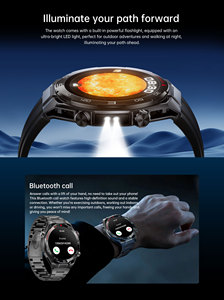สมาร์ทวอทช์ Top JS WATCH 55 ultra หน้าจอ AMOLED ทรงกลม รองรับการโทร พร้อมผู้ช่วยเสียง วัดอัตราการเต้นของหัวใจ รุ่น Watch55 สำหรับโทรศัพท์ huawei <span class=keywords><strong>samsung</strong></span> - Product Image 6