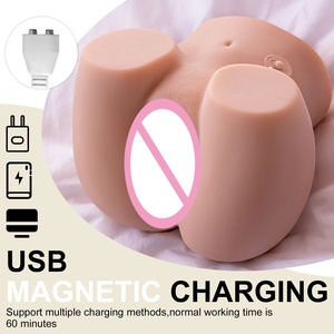 Masturbatore Realistico Vibrante per Uomini, in TPR Morbido, Torso Portatile, Spedizione Discreta e Confezione Privata - Product Image 4