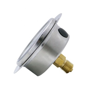 Oil <strong>Filled</strong> Vacuum <strong>Pressure</strong> <strong>Gauge</strong> bar MPa 60mm 100mm Dial Pump Pointer Exact <strong>Pressure</strong> <strong>Gauge</strong> Kit Adapter Fitting with Iron case - Product Image 2