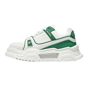 Zapatillas Chunky de Cuero Genuino para Hombre Yearning – un diseño popular que combina estilos retro y contemporáneos, parte superior de piel de vaca (3-5 cm) - Product Image 1