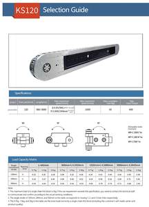Convoyeur à chaîne circulaire courbe automatisé à positionnement haute vitesse KNK <span class=keywords><strong>KS120</strong></span>, rail de guidage circulaire - Product Image 6